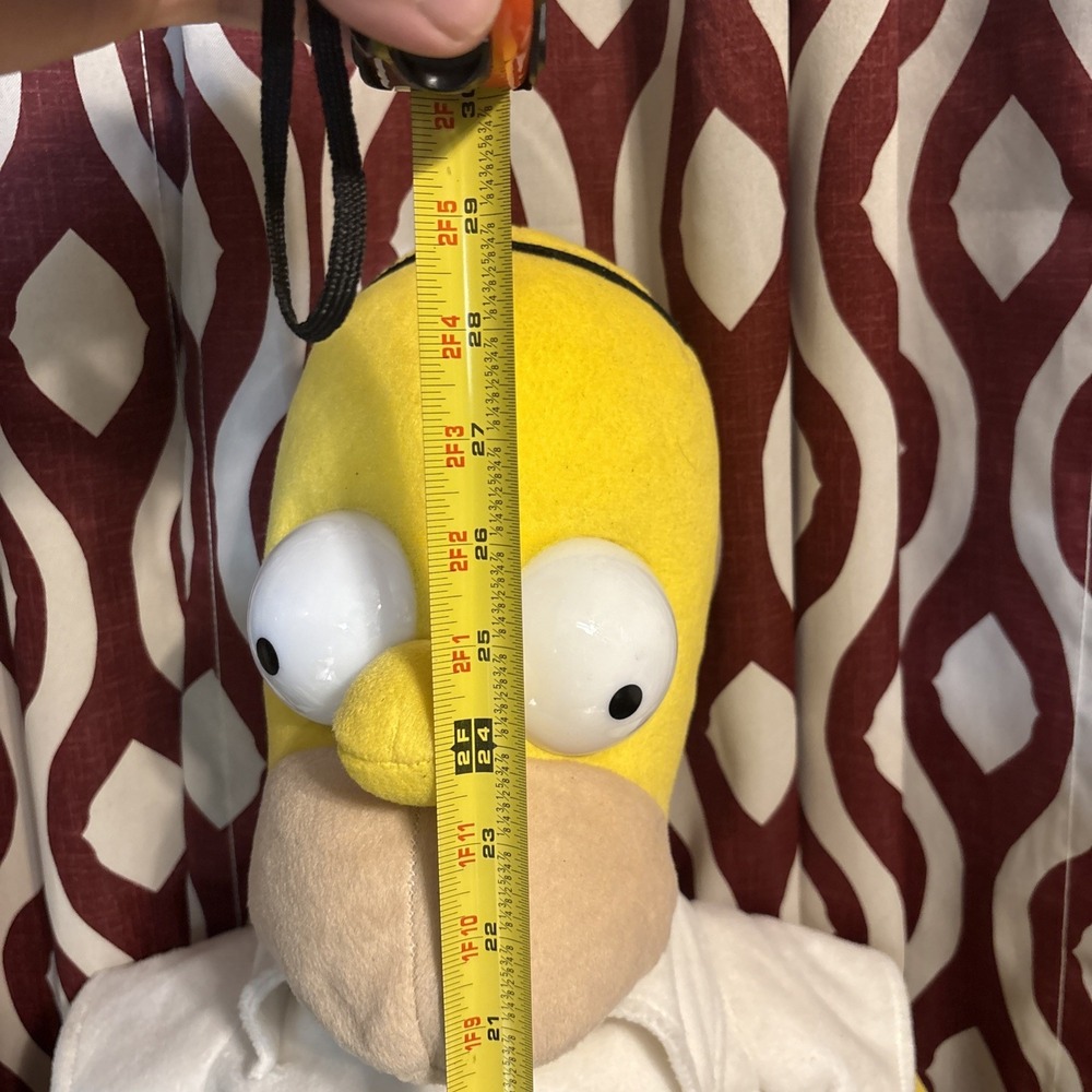 Homer Simpson Plush 29" 2004 Toy Factory The Simpsons - Picture 5 of 16